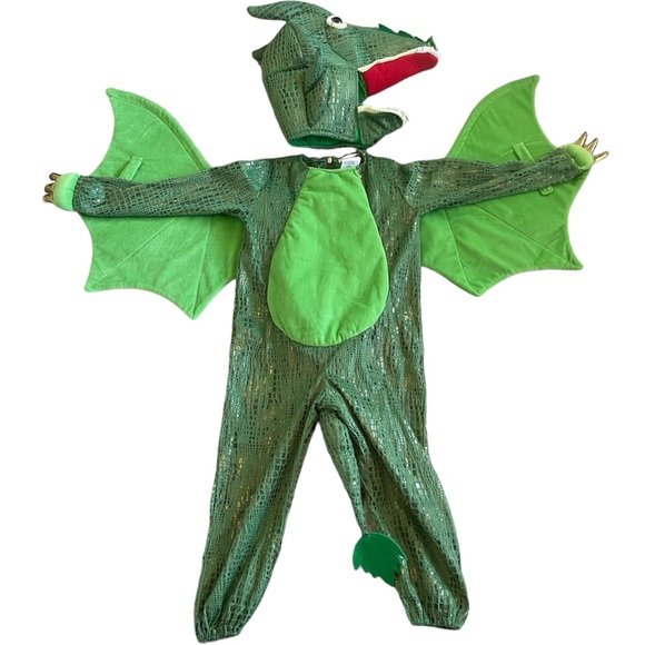 Pottery Barn Kids Costumes Pottery Barn Kids Green Dragon Halloween